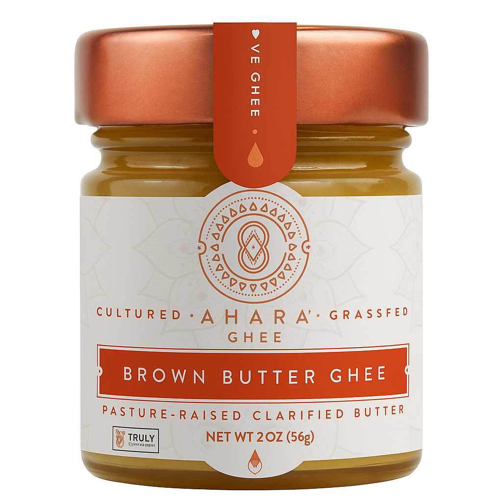 Grass-Fed Brown Butter Ghee | Ahara Rasa