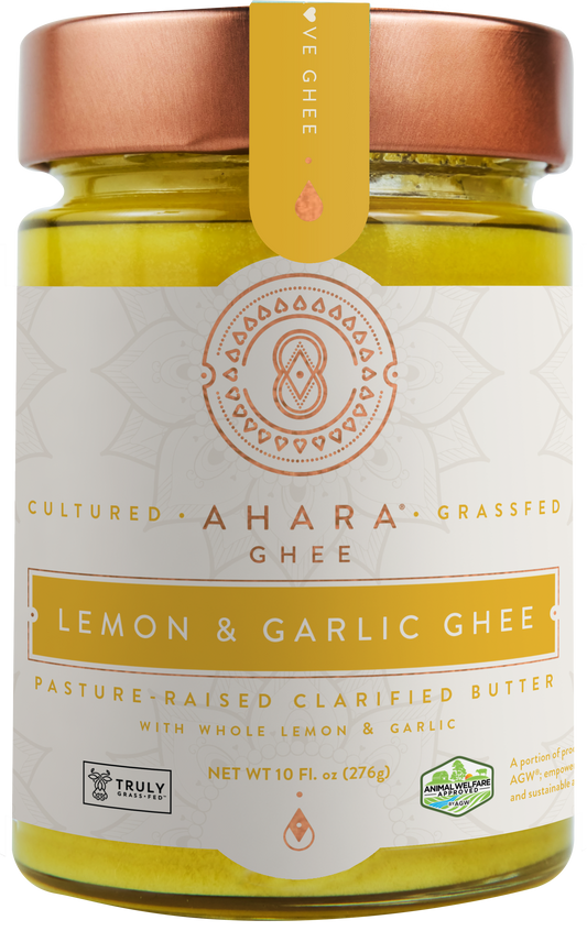 AHARA RASA ~ Lemon & Garlic Ghee