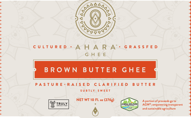 AHARA RASA ~ Brown Butter Ghee
