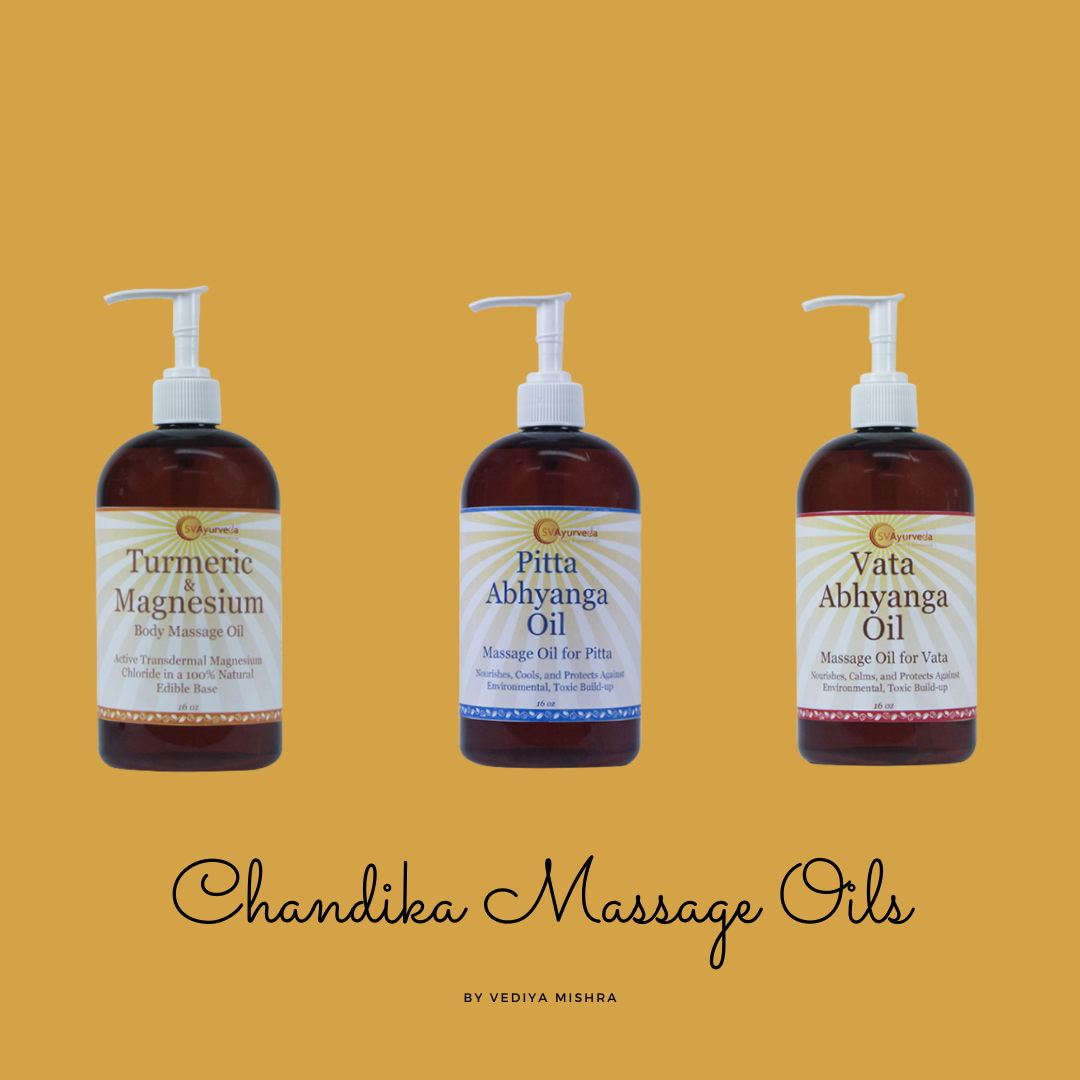 Welcome Chandika Massage Oil formulations!