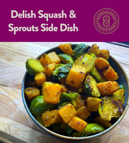 RECIPE: Delish Squash & Sprouts Side Dish