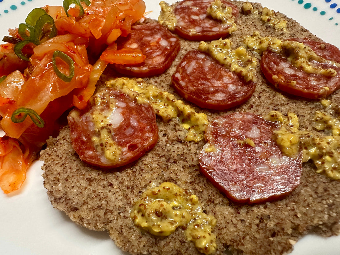 Gluten-Free Flatbread with Sorghum & Flaxseed