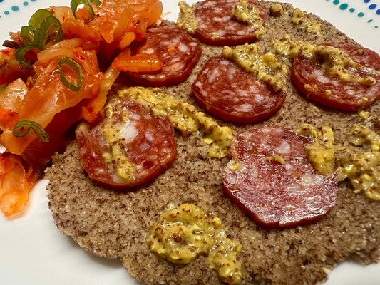 Gluten-Free Flatbread with Sorghum & Flaxseed