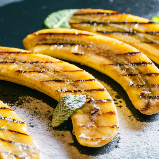 Grilled Bananas with Ghee and Spice (and everything NICE)