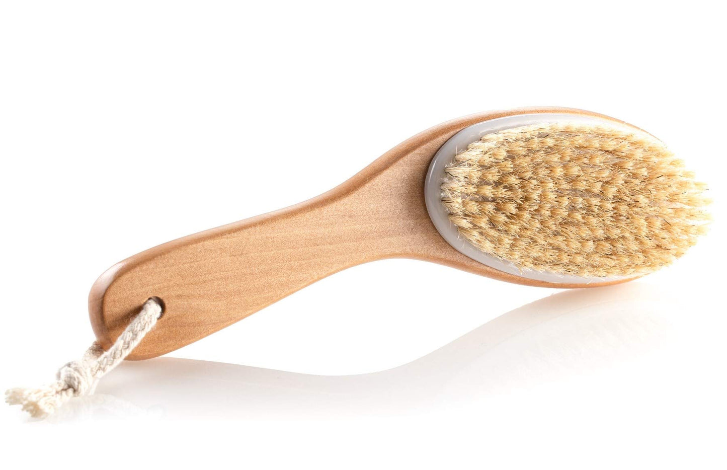 Boar bristle dry brush