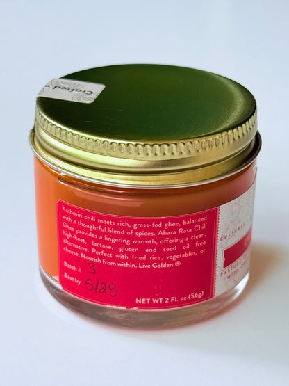 Grass-Fed Chili Ghee | Ahara Rasa