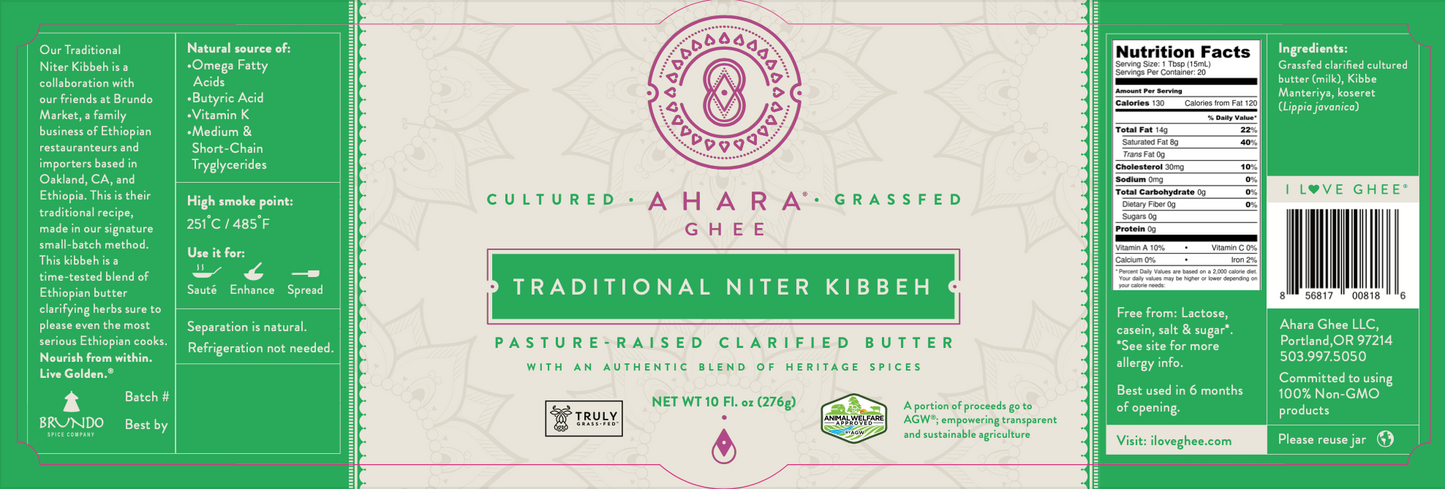 Traditional Niter Kibbeh